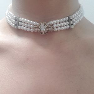 Georgian/Victorian Style Pearl Choker